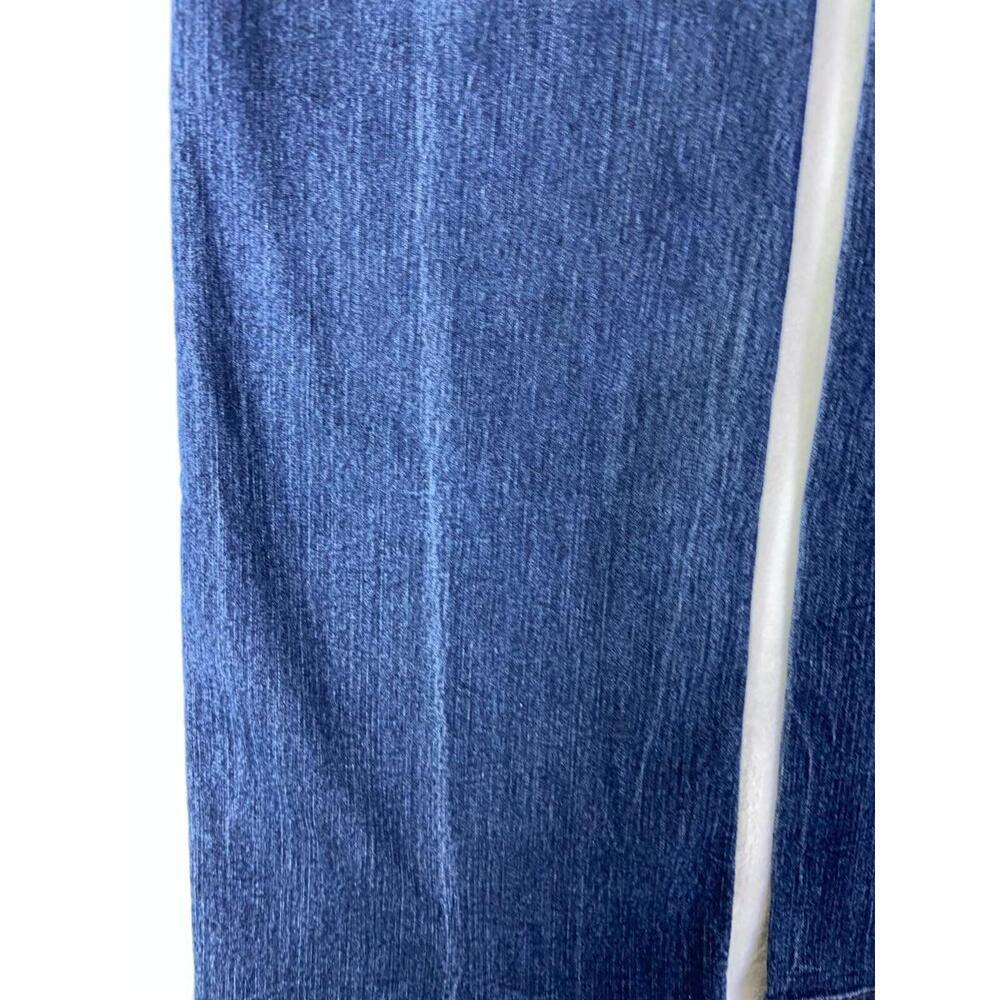 90s DKNY Soho Jeans Denim Boot Cut Mid Rise Dark Wash Blue Sz 4 31 x 31 - Picture 7 of 12